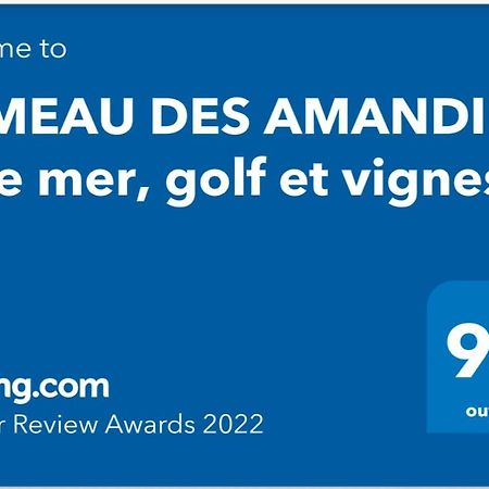 생시르쉬르메르 Hameau Des Amandiers - Vue Mer, Golf Et Vignes 아파트 외부 사진