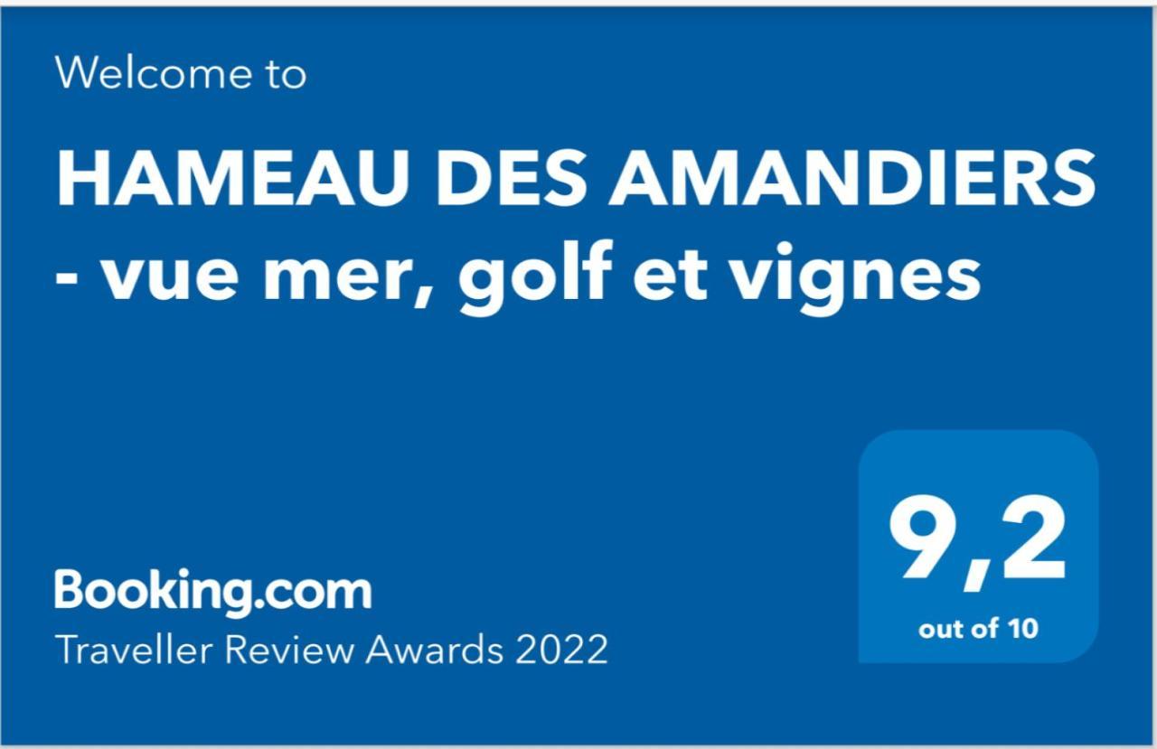 생시르쉬르메르 Hameau Des Amandiers - Vue Mer, Golf Et Vignes 아파트 외부 사진