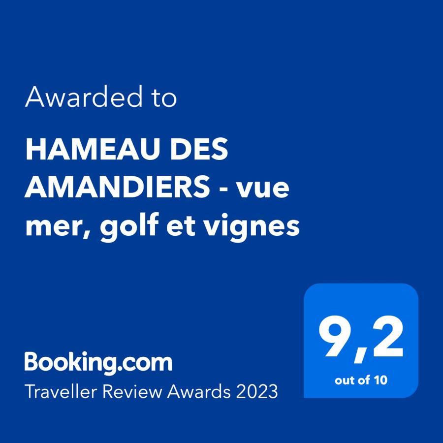 생시르쉬르메르 Hameau Des Amandiers - Vue Mer, Golf Et Vignes 아파트 외부 사진